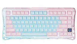 Клавіатура GravaStar Mercury K1 Lite 80 keys BSUN Grey BT/WL/USB Aurora Mist (GSK1LITE_PM_MINT)