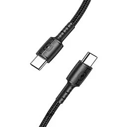 Кабель Awei CL-71T Type-C to Type-C cable Black - мініатюра 2