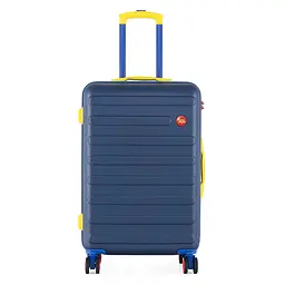Валіза середня Semi Line T5847-2 ABS-пластик 24 дюйми 63 л Синій - мініатюра 11