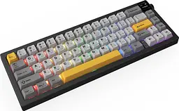 Клавіатура бездротова Ajazz AK650 Flying Fish Switch Чорний (AK650-FF-BGY) - мініатюра 5