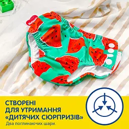 Уцінка. Багаторазові підгузки-трусики для плавання Huggies Little Swimmers, 2-3 (5-11 кг), 1 шт. - мініатюра 3