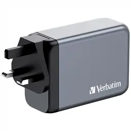 Зарядний пристрій Verbatim GaN 240 W 4 ports (USB-C-140 W,USB-C-100 W,USB-C-65 W /USB-A -3.0) (32205) - мініатюра 3