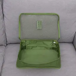 Набір дорожніх органайзерів TravelSet ORG-06, для одягу та аксесуарів, 6 штук, оливковий - мініатюра 5