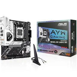 Материнська плата ASUS B850M AYW GAMING WIFI (B850M AYW GAMING WIFI) (Socket AM5, AMD B850, Micro-ATX) - мініатюра 8