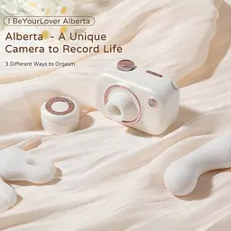 Стимулятор BeYourLover Alberta у формі фотоапарата Смарт для клітора, сосків та точки G - мініатюра 8