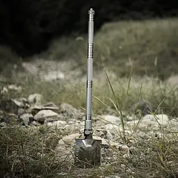 Лопата Naturehike Multifunctional outdoor shovel NH20GJ002 срібляста - мініатюра 6