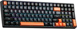 Клавіатура Aula S100 Wired Brown Switch EN/UA Black (6948391203157) - мініатюра 2