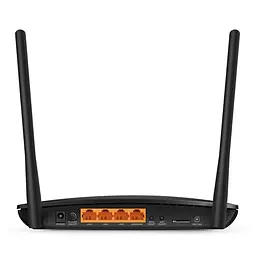 Роутер TP-Link Archer MR200, Wi-Fi 802.11a/b/g/n/ac, до 733 Mb/s, 2.4/5GHz, 4 LAN 10/100 Mb/s, RJ45 10/100Mb/s, 4G, 2 зовнішні антени - мініатюра 3