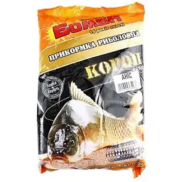 Прикормка Бомба Аніс 900 г для лову риби Короп