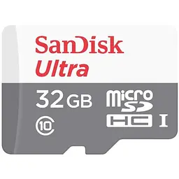 Карта пам'яті SanDisk Ultra microSDHC UHS-I 32GB (SDSQUNS-032G-GN3MN) - мініатюра 2