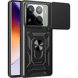 Чохол Ummi Camshield Serge Ring для Xiaomi 15 Pro Чорний / Black