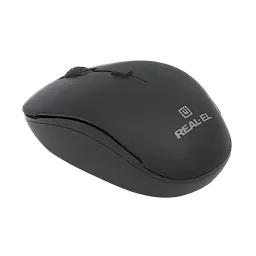 Миша бездротова Real-El RM-301 Wireless чорна - мініатюра 2
