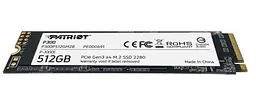 Внутренний SSD диск M.2 Patriot P300 512GB NVMe 2280 PCIe 3.0x4 (P300P512GM28) - мініатюра 5