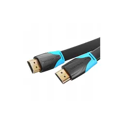 Кабель мультимедійний HDMI M to HDMI M 2.0m 4K60Hz black Vention (VAA-B02-L200) - мініатюра 4