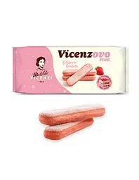 Печиво савоярді Matilde Vicenzi Vicenzovo Pink зі смаком полуниці 200 г
