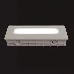 Світильник Brille вуличний врізний AL-906/6W CW IP54 WH - мініатюра 5