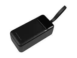Зовнішній акумулятор (Power Bank) Grunhelm 40000mAh 22.5W Black (GP-40BQC) - мініатюра 2