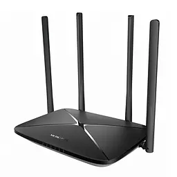 Роутер Mercusys MB115-4G, чорний, WiFi 4 (2.4 ГГц, до 300 Мбіт/с), 1xWAN, 3xLAN, nanoSIM (4G, LTE), 4 зовнішні антени