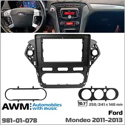 Перехідна рамка Ford Mondeo AWM 981-01-078 - мініатюра 5