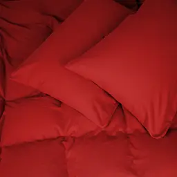 Постільна білизна MirSon 009 Red Фланель 200х220 Євро (2200009651656)