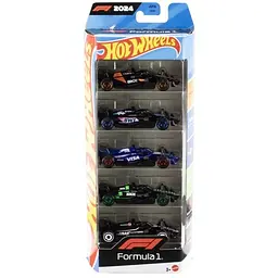 Набір з 5 базових болідів Hot Wheels F1 2024 (JGF58) - мініатюра 7