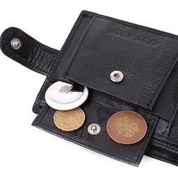 Чоловічий шкіряний гаманець ST Leather 11,5х9,5х1,5 см acs0028309 - мініатюра 6
