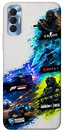 TPU чохол Demsky Full Throttle для TECNO Spark 8P