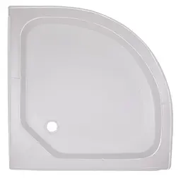 Душовий піддон Lidz Kapielka ST80x80x14, напівкруглий LKAST808014 - мініатюра 1