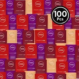 Лубрикант - EXS Flavoured Lube, 5 мл*100 шт. - мініатюра 3
