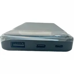 Павербанк Pisen Power Bank Cube+ зовнішній акумулятор 10000 mAh Black (11231) - мініатюра 4