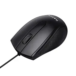 Дротова миша HAVIT MS80 USB Black HAVIT (28958-000) - мініатюра 4