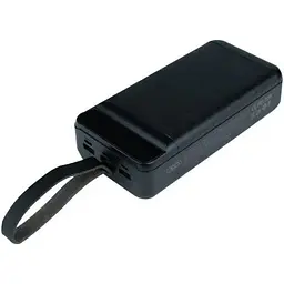 Зовнішній акумулятор XO PR157 із лампою 40000 mAh чорний - мініатюра 4