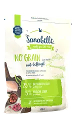 Сухий корм Sanabelle No Grain with Poultry Meat Беззерновий для дорослих кішок з птицею 400 г