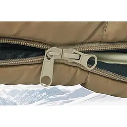 Спальник Naturehike MJ 600 (CNK2300SD014) -5°C з капюшоном - коричневий - мініатюра 4
