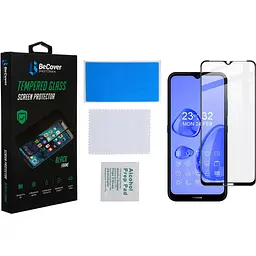 Захисне скло BeCover для Nokia 1.4 Black (706902) - мініатюра 2