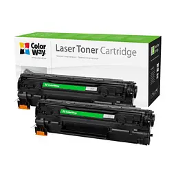 Картридж ColorWay для HP LJ P1005 (CB435AF/CB436A/CE285A)Can.712/725 DUAL PACK (CW-H435/436FM)