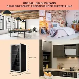 Холодильник для напоїв Klarstein Beersafe 7XL (10033436) - мініатюра 3