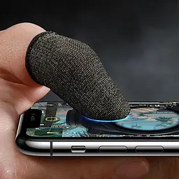 Напальчники ігрові Hoco GM4 Phantom Superconducting fiber mobile game finger cots - мініатюра 3