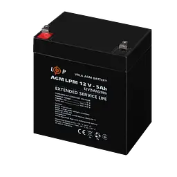 Акумулятор AGM LPM 12V - 5 Ah - мініатюра 3