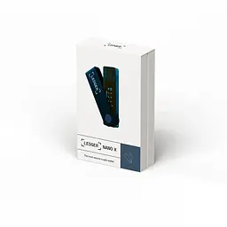 Апаратний гаманець для криптовалют Ledger Nano X Sapphire Blue (LNXSB) - мініатюра 7