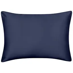 Наволочка Cosas Dark blue сатинова 50х70 см синя (Satin_Blue_50)
