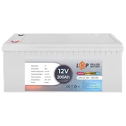 Аккумулятор гелевий LPN-GL 12V-200 Ah - мініатюра 4