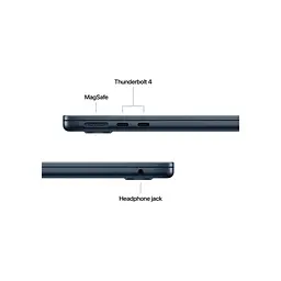 Ноутбук Apple MacBook Air 13 M5 A3449 Midnight (MDHG4UA/A) - мініатюра 6