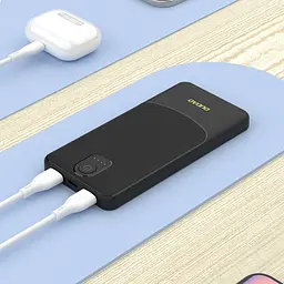 Павербанк Dudao Black 10 000 mAh / 12 Вт (6977196682164) - мініатюра 3