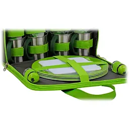 Набір для пікніка Time Eco на 4 персони зелений (TE-244 Set) - мініатюра 3