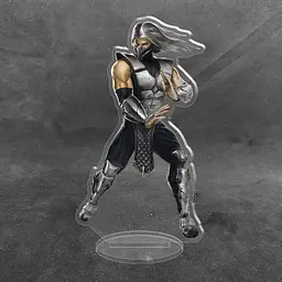 Акрилова колекційна фігурка Мортал комбат Mortal Kombat Смоук 15 см - мініатюра 2