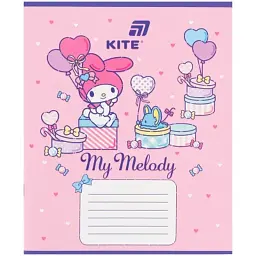Зошит Kite Hello Kitty, 12 аркушів, коса лінія (HK26-235-2) - мініатюра 10