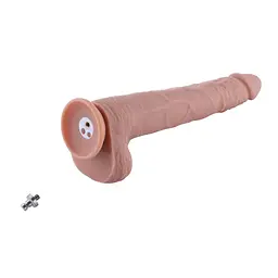Фалоімітатор Hismith Silicone Dildo with Vibe KlicLok 11.8″ з вібрацією для секс-машин - мініатюра 7