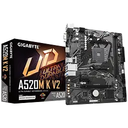 Материнська плата Gigabyte A520M K V2 Socket AM4 (A520M K V2) - мініатюра 1
