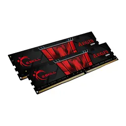 Модуль пам'яті для комп'ютера DDR4 32GB (2x16GB) 3200 MHz Aegis G.Skill (F4-3200C16D-32GIS) - мініатюра 2